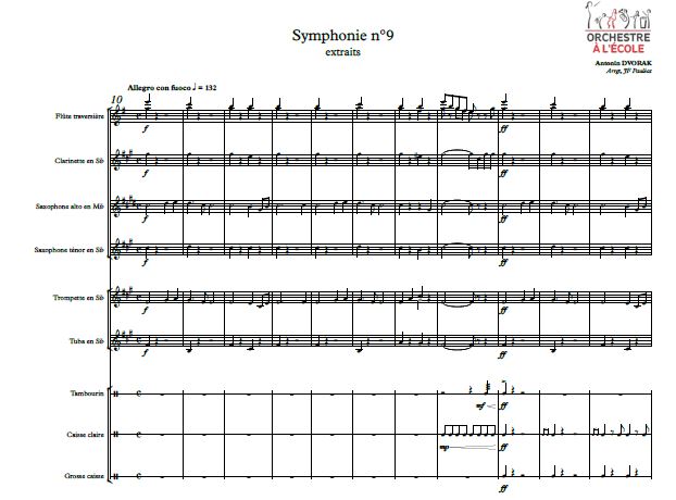 Symphonie n° 9 - Dvorak (3 extraits)