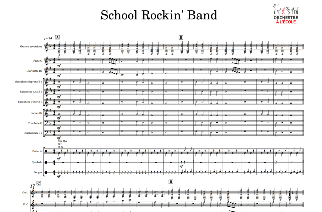 School Rockin'Band