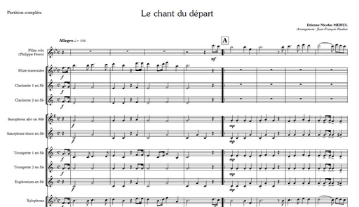 Le Chant du départ